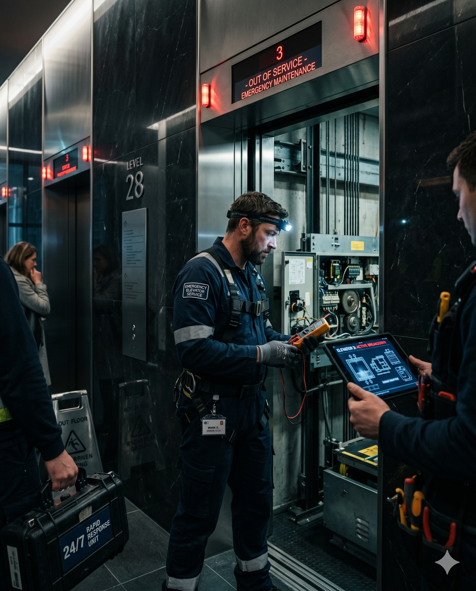 24/7 emergency elevator support Hyderabad